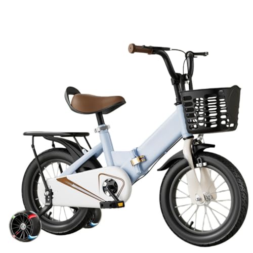 Kiwet �q���p���]�� �܂肽���� �W���j�A 12/14/16/18 �C���` �������� �L�b�N�X�^���h ����~�߃n���h�� �g�ݗ��ĊȒP ������� �L�b�Y�o�C�N �ʊw/�v���[���g�p �⏕�ցE�o�X�P�b�g�t�� �j�̎q�Ə��̎q�̏��S�Ҍ����o�X�P�b�g�t���A �a����