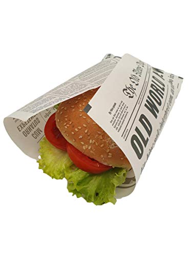 Oldnews - Confezione da 100 fogli di carta a prova...