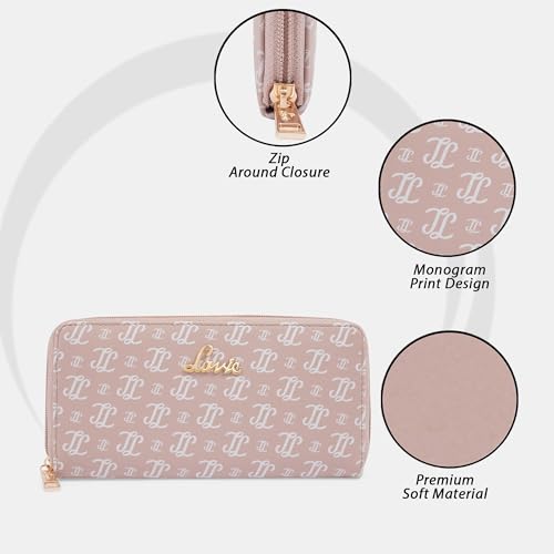 Image of Lavie Women's Sacy Large Zip Around Wallet | Ladies Purse Handbag | Large