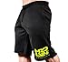 Hard Livin (HRD-LVN) Sweatshorts Large Black/Yellow