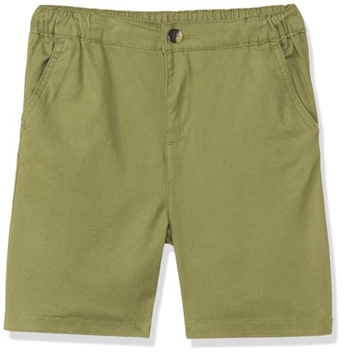 Image of Amazon Brand - Symbol Boys Cotton Stretchable Solid Chino Shorts | Casual Shorts