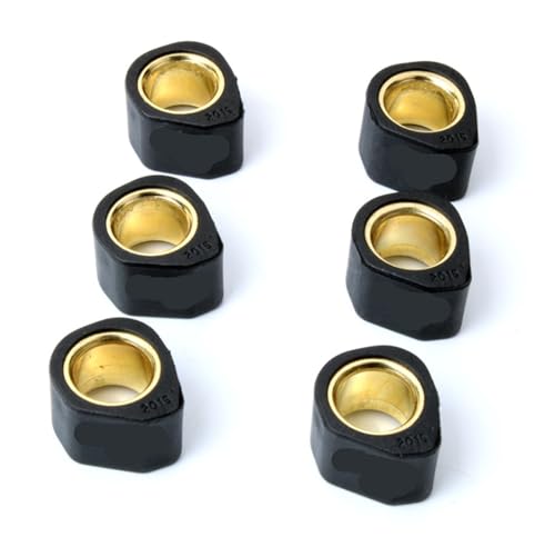 6PC ���[�V���O�o���G�[�^�[���[���[�E�F�C�g 20 × 15 �~�����[�g�� 8 �O���� 10 �O���� 13 �O���� 15 �O���� 19 �O���� kym- B&W �O�����h�f�B���N LX 125cc 150cc(20x15mm 13g)