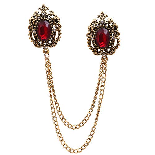 See full amazon price history chart for Adorn Golden Antique Maroon Cystal Chain Brooch for Men Adorn Golden Antique Maroon Cystal Chain Brooch for Men (B08257CMSF) Amazon Price History, Amazon Price Tracker