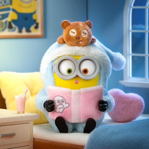 52TOYS Minions Bob & Tim – Best Buddies Forever Series Vinyl Plush Keychain Collectible Toy- 1PC Action Figures with Soft Touch, Movable Joints, Perfect for Home Decor & Gifts by 52TOYS - Used condition - Image 8