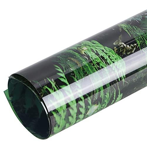 Leyeet Aquarium Achtergrond Sticker, PVC Reptiel Doos Regenwoud Achtergrond Poster Fish Tank Muur Foto Schilderen… - Afbeelding 7