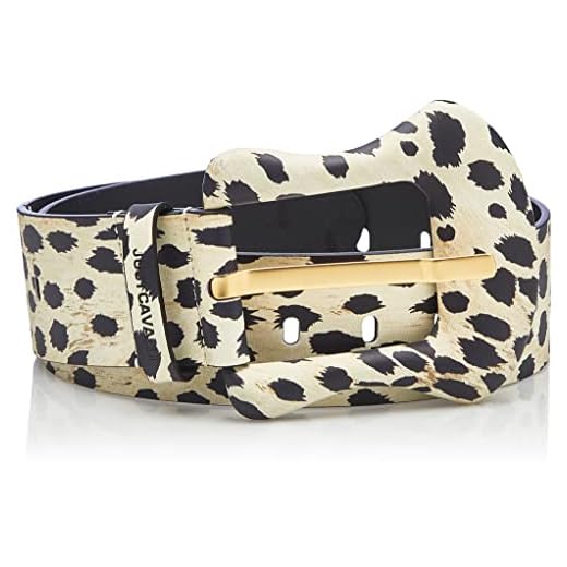 Just Cavalli Cintura, 102 White Smoke, 70 Donna