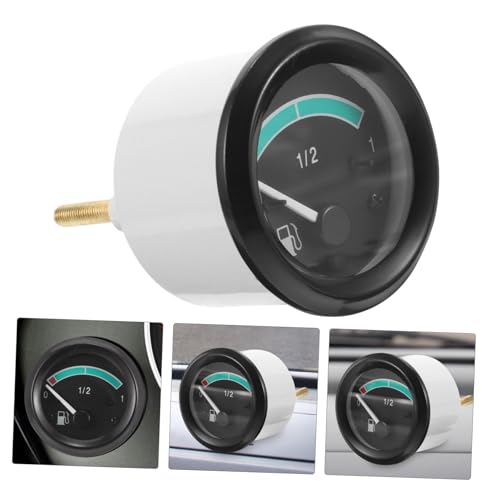 Medidor de combustible 24v Magiclulu con bisel de acero inoxidable ultra resistente 6
