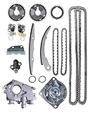 13028-ZK01C Engine Timing Chain Kit w/Water Oil Pump Compatible with Nissan Frontier Pathfinder Xterra Engine model: VQ40DE displacement: 4.0L (3954cc) 2005-2010 Replace # 13028-ZS00A 13091-ZK00A