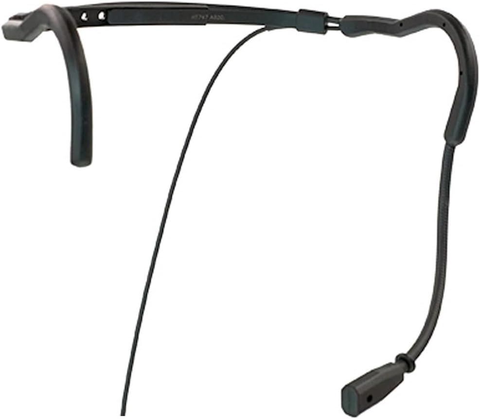 HT 747 Microphone Headset Headworn. Super Cardioid Design Efficiently Rejects Background Noise. Sturdy, Lightweight Mic Excellent for Fitness Instructors, Aerobics, Broadcasting, Live Performances
