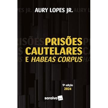 Capa do livro Prisões Cautelares e habeas corpus - 9ª edição 2024