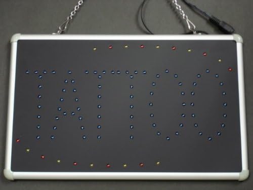 ADVPRO led007-b Tattoo Ship Open LED Neon Business Light Sign