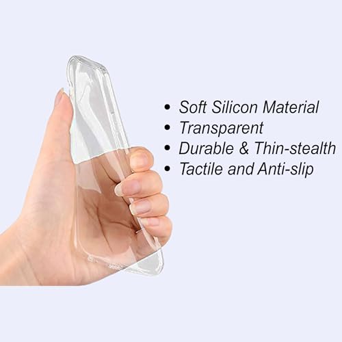 Image of Zapcase Back Case Cover for iPhone XR | Compatible for iPhone XR Back Case Cover | 360 Degree Protection | Soft and Flexible (TPU | Transparent)