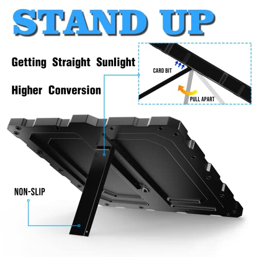 POWOXI-Upgraded-20W-Solar-Battery-Charger-Maintainer, External Smart 3-Stages PWM Charge Controller, 12V Solar Panel Trickle Charging Kit for Car, Marine, Motorcycle, RV, etc