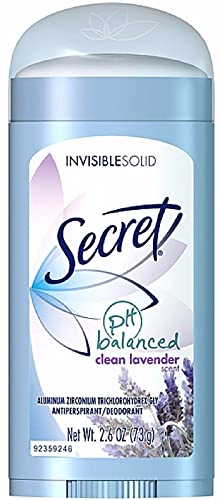 Secret Invisible Solid Lavanda 2.6 oz (Pack de 8) miniatura 1