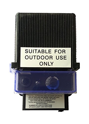 Malibu TDC Power 3000-0150-30 150 Watt Low Voltage Transformer, Photo Eye Sensor and Timer