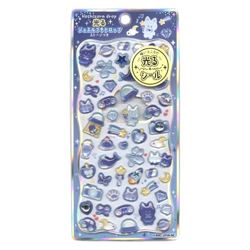 Amazon.co.jp: カミオジャパン ステッカー 光るプチドロップステッカー