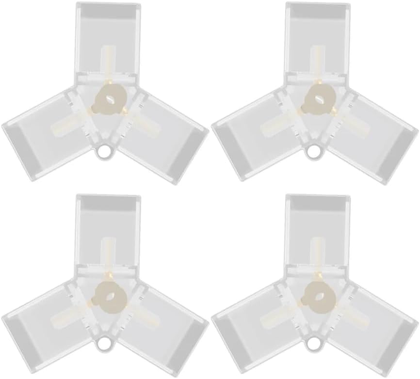 HYPERLITE 120° Y Connector Gen II Hexagon LED Lights 4 Packs | Only Compatible Gen II Hexagon, Not Compatible with Any Other LED Lights