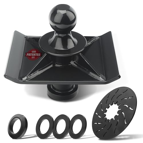 30K Lbs 5th Wheel to Gooseneck Ball Adapter | 2