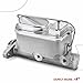 A-Premium Brake Master Cylinder with Reservoir Compatible with Ford F-250 1984-1986, F-350 1984-1986, E-250 Econoline/E-350 Econoline 1984-1986 -Replace# E4TZ2140B -1.125 Inch Bore