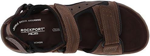 Rockport Men's Trail Technique Adjustable Sandal, Brown, 11 M US | Image 4