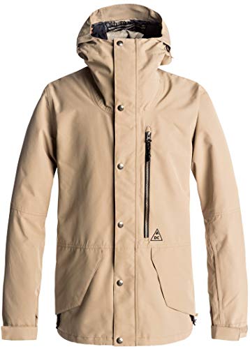Veste de snowboard DC homme marron imperméable et résistante au grand froid