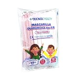 MASCARILLA QUIRÚRGICA ROSA BOLSA 10 UNIDADES INFANTIL