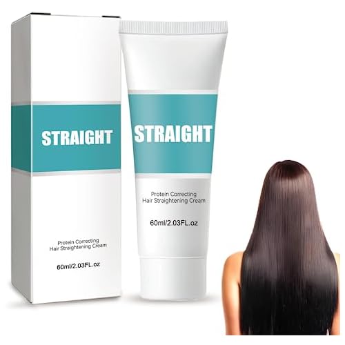 Hair Straightening Cream, Hair Gloss and Silk, Hair Straightening, Hair