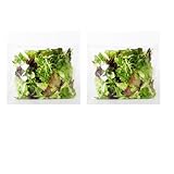 Fresh Crisp I Salad bags I Prewashed I Convenient and Nutritious I Pack of 2