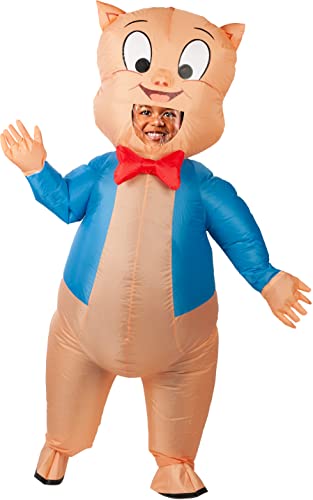Disfraz Inflable Infantil Porky Pig Looney Tunes miniatura 1