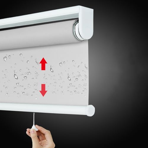 Springrollo - Estor enrollable 60% opaco, sin cordón, filtrado de luz, tamaños y colores personalizados, ideal para ventanas, 160 x 250 cm