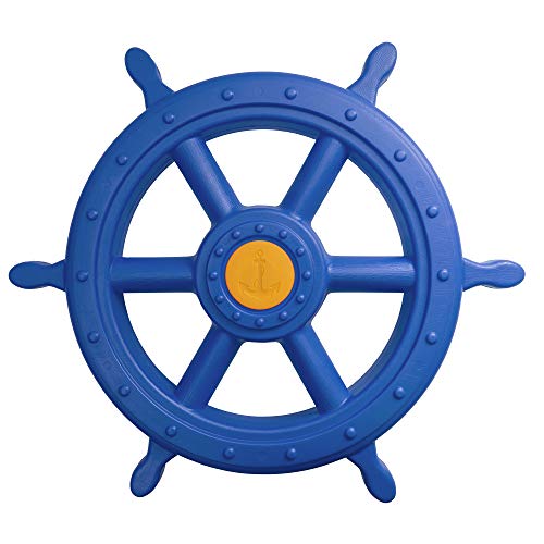 Kinder Steuerrad FÜR Schiff/SPIELTURM AUS Kunststoff Ø 55 cm BLAU Kinder Steuerrad FÜR Schiff/SPIELTURM AUS Kunststoff Ø 55 cm BLAU