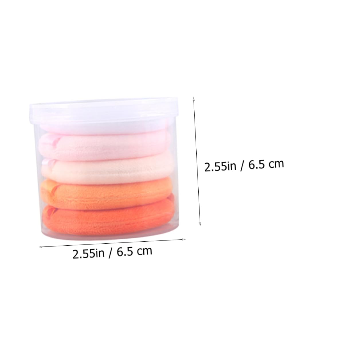 LIFKOME Cosmetic Powder Puff 2 Boxes of Lady Makeup Sponges Bulk Beauty Sponge Set Color
