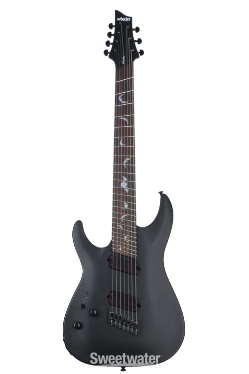Amazon.com: Schecter Damien-7 Multiscale Left-handed 7-string