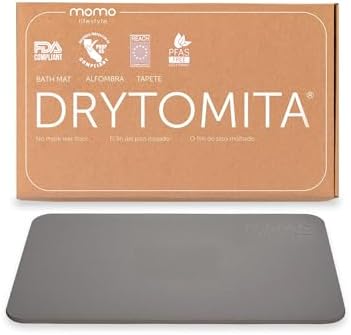 Momo Lifestyle Tapete para Banheiro de Terra Diatomácea Drytomita...
