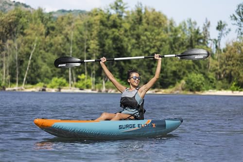 Kayak gonflable 1 personne compact Bestway Surge Elite X1 stable - 5