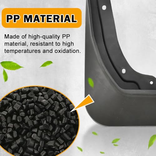 Image of JSCARLIFE Mud Flaps Kit Fit for K-IA Sportage 2023-2024, No Drilling Required Front Rear Set, Mud Flaps Splash Guards Mudguards Protective Fender 4pcs, Moulded Full Protection Set