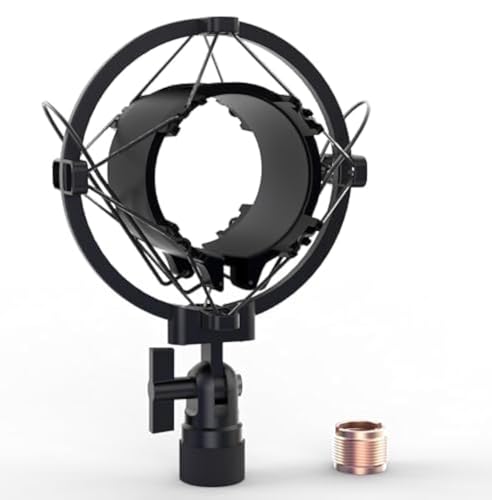 Support anti-vibrations pour microphone à condensateur 48mm-51mm