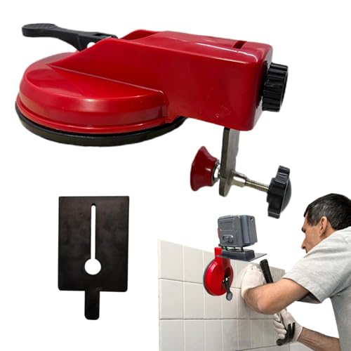 Niveleur mural pour carrelage et outil vibrant à ventouse réutilisable