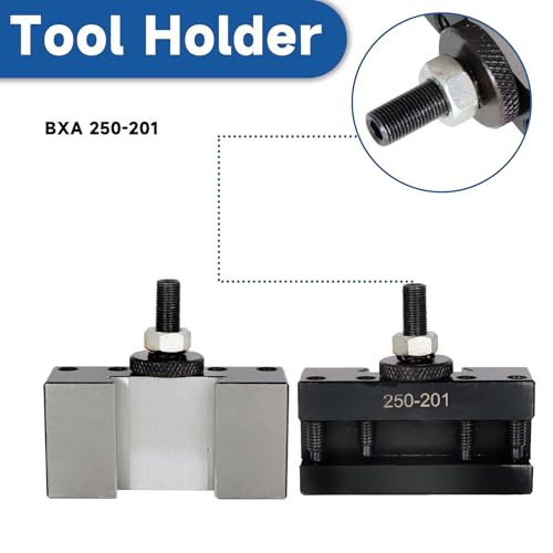 WFLNHB BXA 250-201 Tool Holder Quick Change Turning and Facing Lathe Tool Post Holder - Image 5