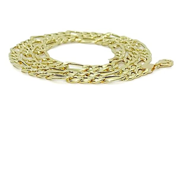 Never say Never Catena in oro giallo 18 carati per uomo modello 3x1 piatta 7,50 mm di spessore per 60 cm di lunghezza. Chiusura a moschettone per la massima sicurezza Peso; 15,55 grammi di oro 18k.