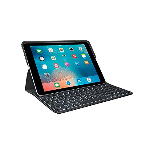 Logitech 920-008101 Create - Wired Keyboard and Folio Case - Apple Smart Connector, Black