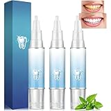 3PCS Gum Erleichterung Gel, Parodontalbehandlung, Zahnfleischrückgang mit Peppermint-Extrakt, Zahnbleaching, Tiefenreinigung des Zahnfleischs