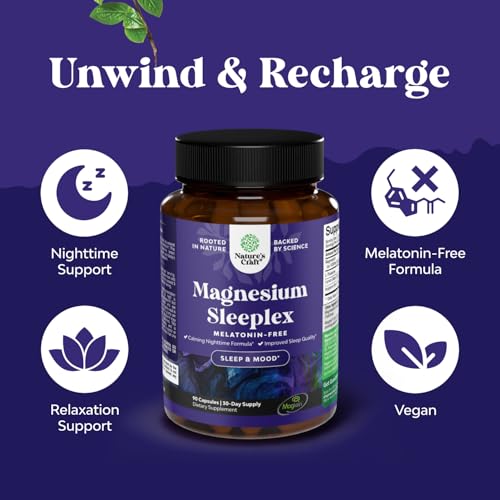 High Absorption Magnesium Sleep Supplement - Rest Support Magtein Magnesium L-Threonate and Apigenin Theanine for Sleep and Rest for Women & Men - Mg L-Threonate Melatonin Free Sleeping Aid - 90 Ct - Image 4