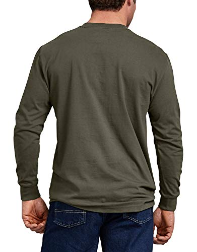 Dickies Men's Heavyweight Long Sleeve Crew Neck T-Shirt #TOP22