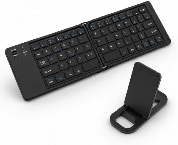Katlanır Bluetooth Klavye Telefon Tablet Laptop Uyumlu Kablosuz Klavye