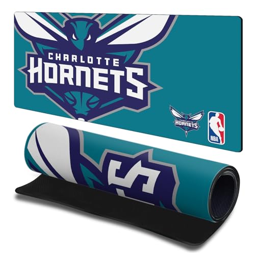 Tapis de souris NBA Charlotte Hornets L anti-dérapant contre les fautes