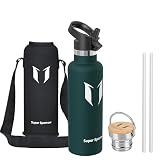 Super Sparrow Trinkflasche Edelstahl Wasserflasche - 750ml...