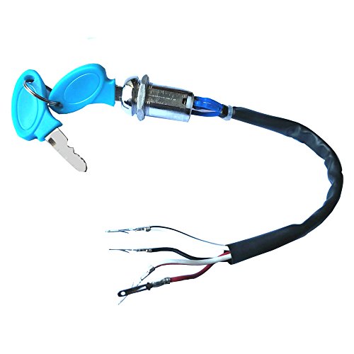 GOOFIT 4 Fili 2 Tempi Interruttore Chiave Accensione Sostituzione Per Moto Quad Bike Scooter ATV