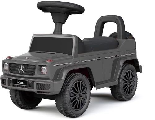 Image of Best Ride On Cars Mercedes G-Wagon Push Car, Grey Large