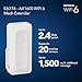 NETGEAR WiFi 6 Mesh Range Extender (EAX16) - Add up to 1,500 sq. ft. and up to 20 Devices with AX2400 Dual-Band Wireless Signal Booster & Repeater (up to 2.4 Gbps Speed), WPA3 Security, Smart Roaming